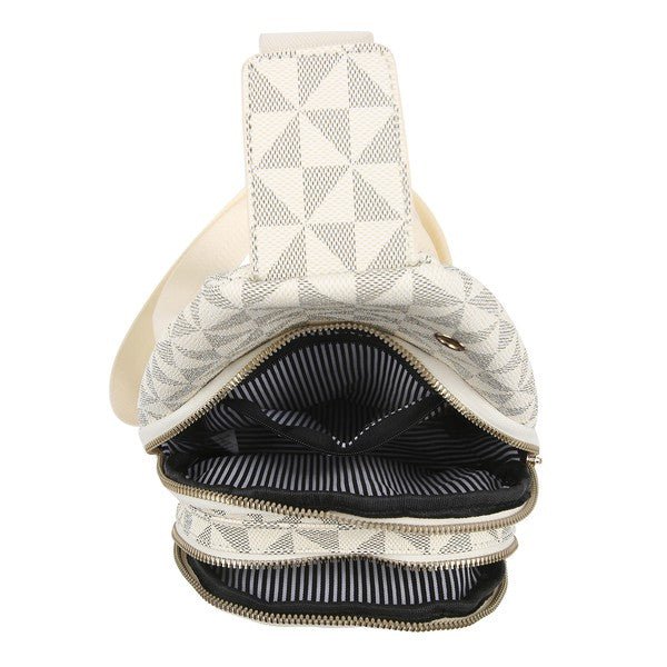 Pattern Sling Backpack - Blu Lotus Boutique