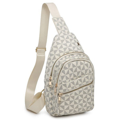 Pattern Sling Backpack - Blu Lotus Boutique