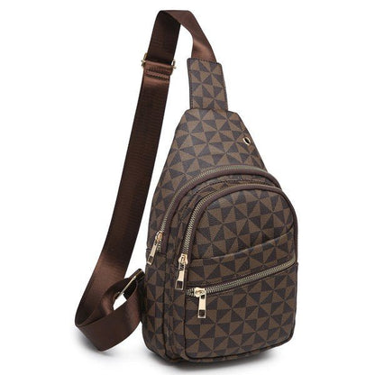Pattern Sling Backpack - Blu Lotus Boutique