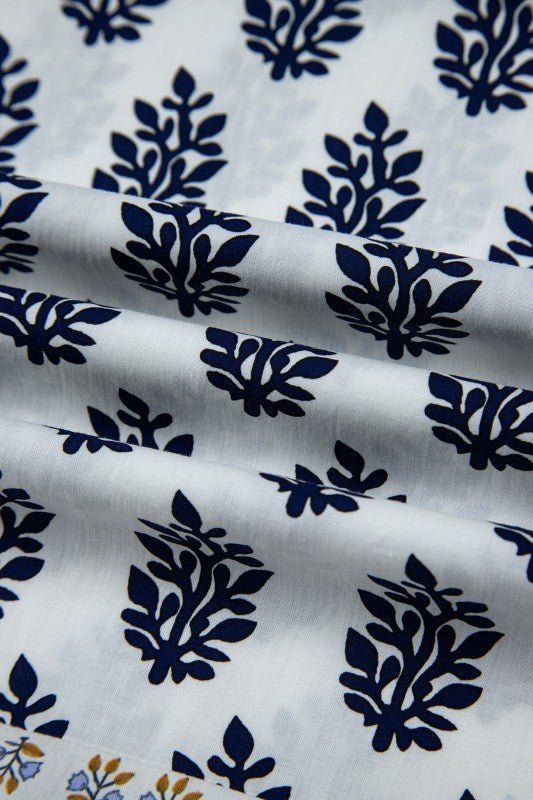 Plus Size Boho Floral Patchwork Puff Sleeve Blouse - Blu Lotus Boutique