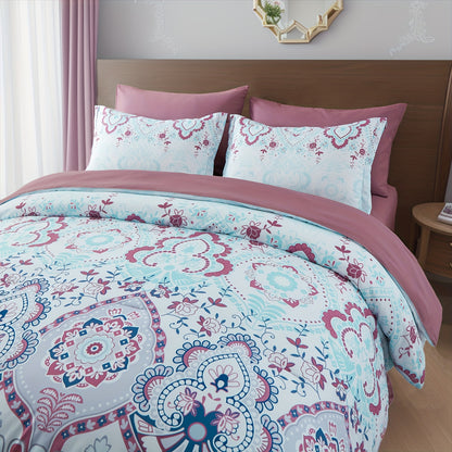 Bohemian Bedding Set Cozy Microfiber for All Seasons