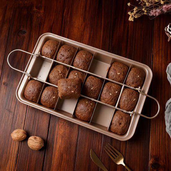 NonStick 18Cavity Brownie Pan Perfect Fall Baking