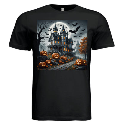 Pumpkin House Short Sleeve T-Shirt - Blu Lotus Boutique