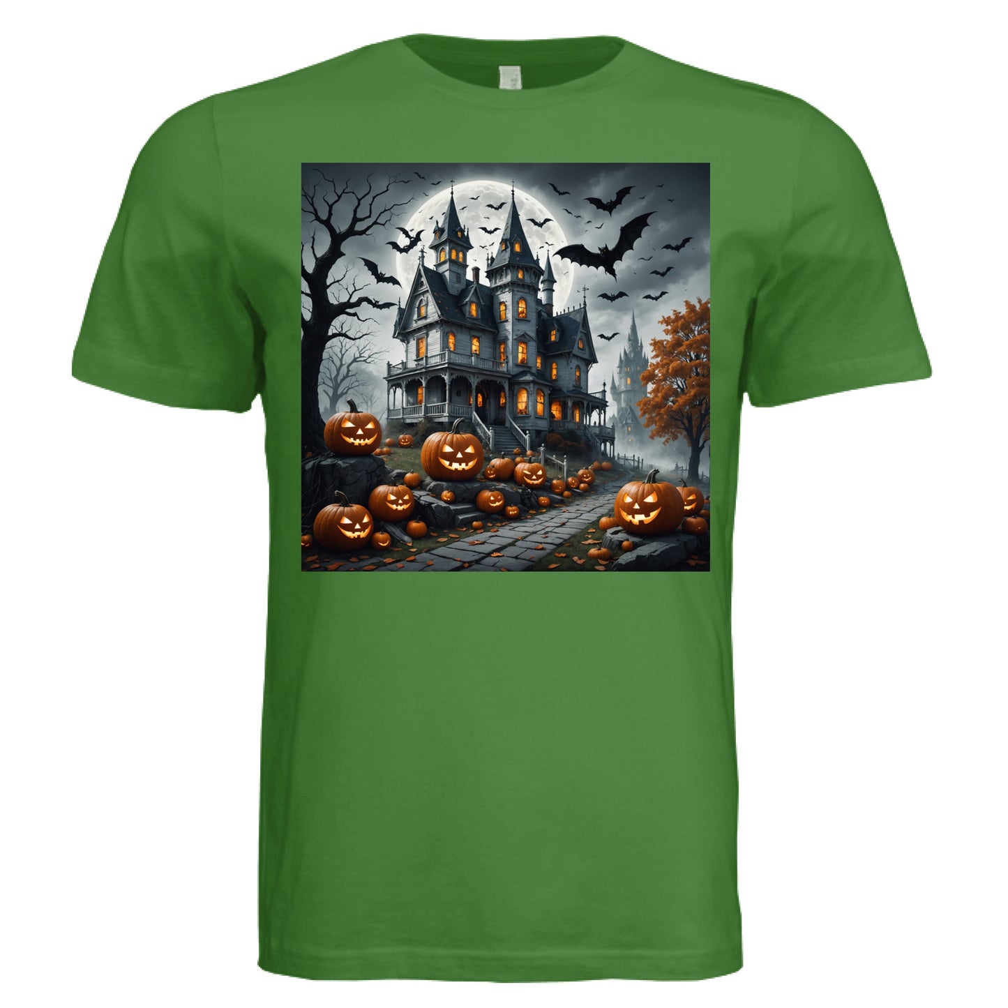 Pumpkin House Short Sleeve T-Shirt - Blu Lotus Boutique