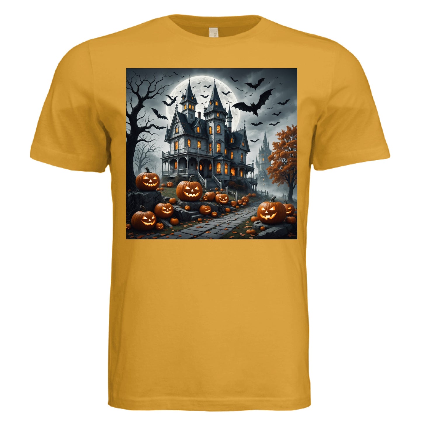 Pumpkin House Short Sleeve T-Shirt - Blu Lotus Boutique