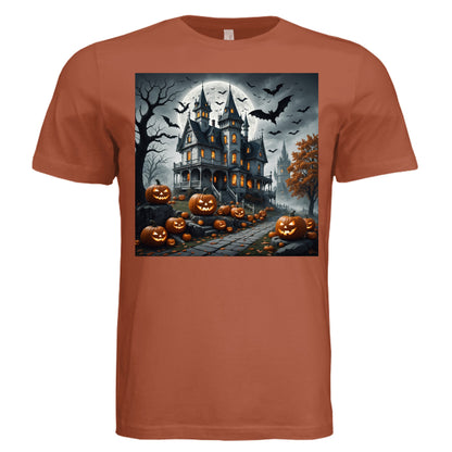Pumpkin House Short Sleeve T-Shirt - Blu Lotus Boutique
