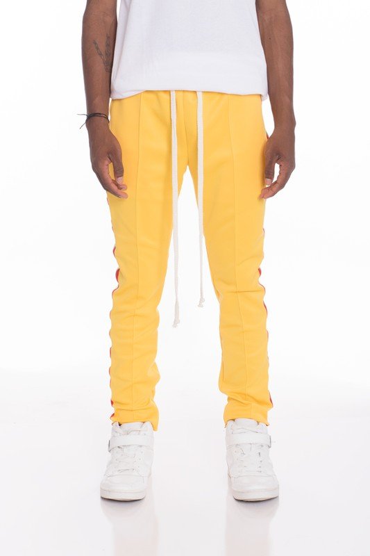 RASTA TAPED TRACK PANTS - Blu Lotus Boutique
