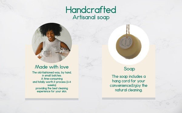 Reassuring Soap Bar. Wheat, Olive, and Almond Oil. - Blu Lotus Boutique