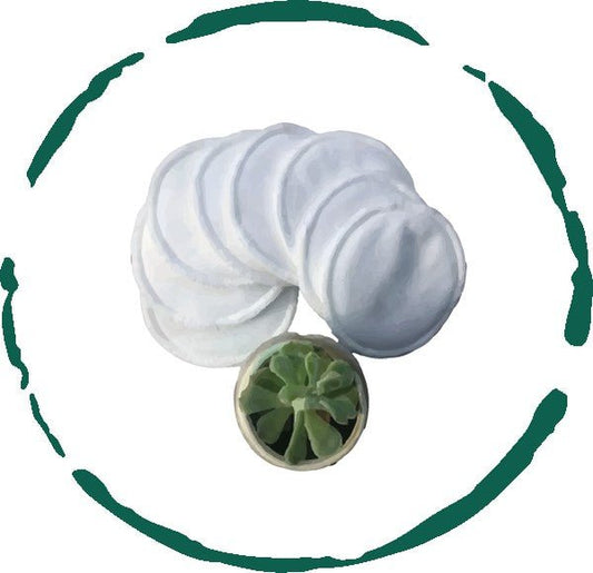 Reusable Facial Rounds Pads (5pcs) - Blu Lotus Boutique