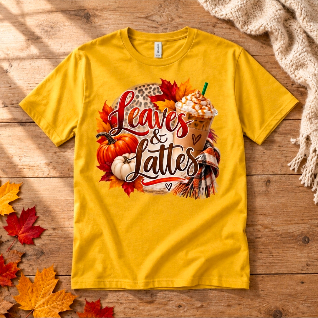 Womens Leaves and Lattes
