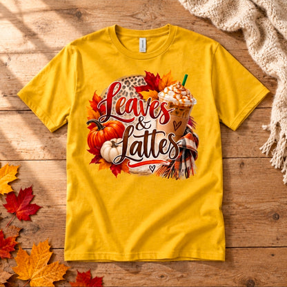Womens Leaves and Lattes