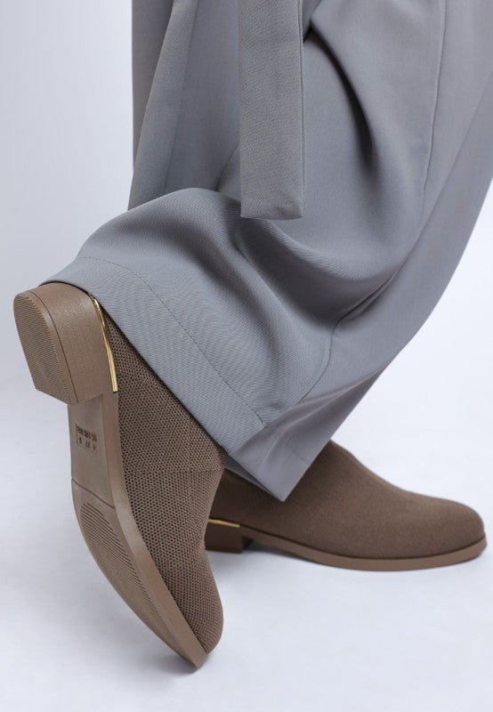 Rosamund Knitted Sock Boots - Blu Lotus Boutique