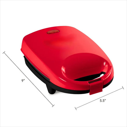 Sandwich Maker Grill, 520 watts, Red - Blu Lotus Boutique