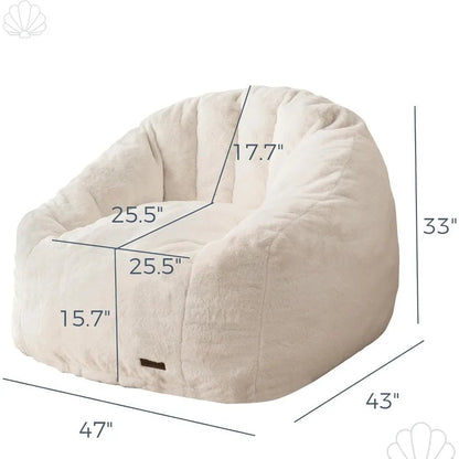 Set of 8 Round Floor Pillows - 22 Inch Diameter, Comfortable Seating Cushions for Kids, Ideal for Classrooms and Flexible Arrang - Blu Lotus Boutique