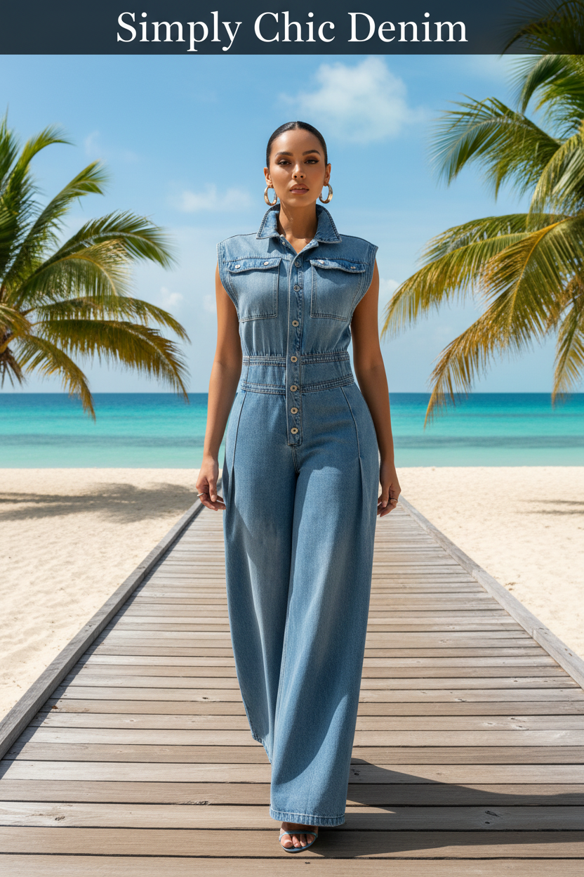 Simply Chic Denim 4:5 Banner