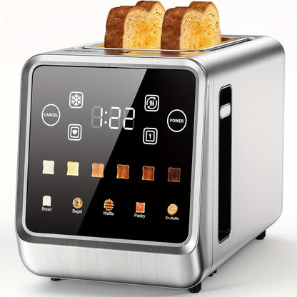 Smart Touchscreen Toaster Memory 5 Bread Types 6 Shades - Blu Lotus Boutique