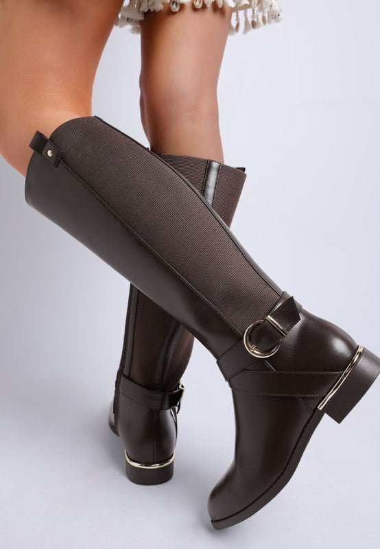Snowd Riding Boot - Blu Lotus Boutique