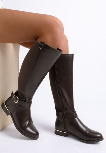 Snowd Riding Boot - Blu Lotus Boutique