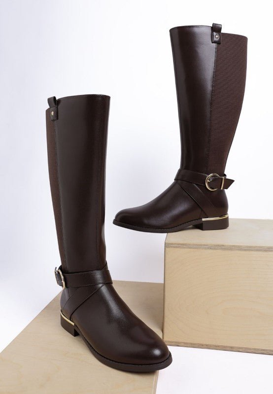 Snowd Riding Boot - Blu Lotus Boutique