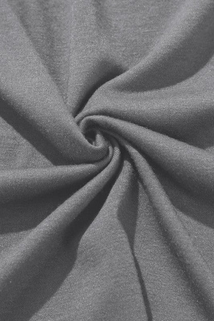 Solid Knotted Drop Waist Split Leg Pants - Blu Lotus Boutique