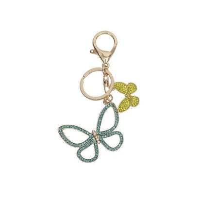 Sparkling Butterfly Keychain - Blu Lotus Boutique