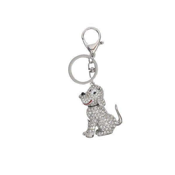 Sparkling Puppy Keychain - Blu Lotus Boutique