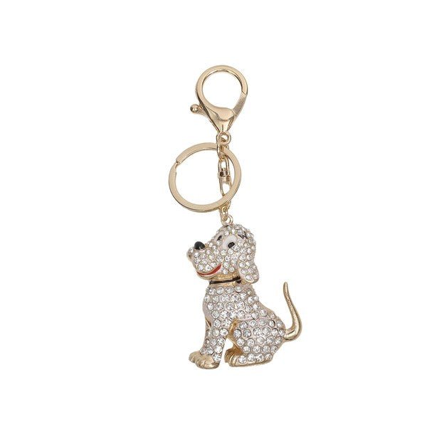 Sparkling Puppy Keychain - Blu Lotus Boutique