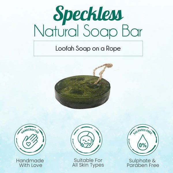 Speckless Soap Bar. Chia, Lemon, Parsley, and Coco - Blu Lotus Boutique