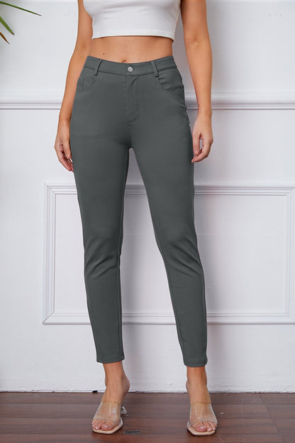 StretchyStitch Pants by Basic Bae - Blu Lotus Boutique