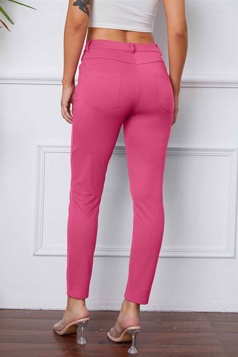 StretchyStitch Pants by Basic Bae - Blu Lotus Boutique