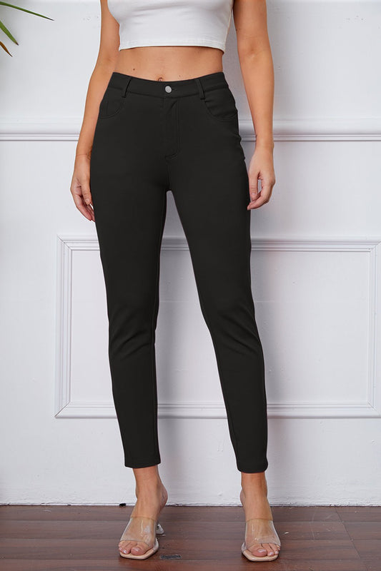 StretchyStitch Pants by Basic Bae - Blu Lotus Boutique