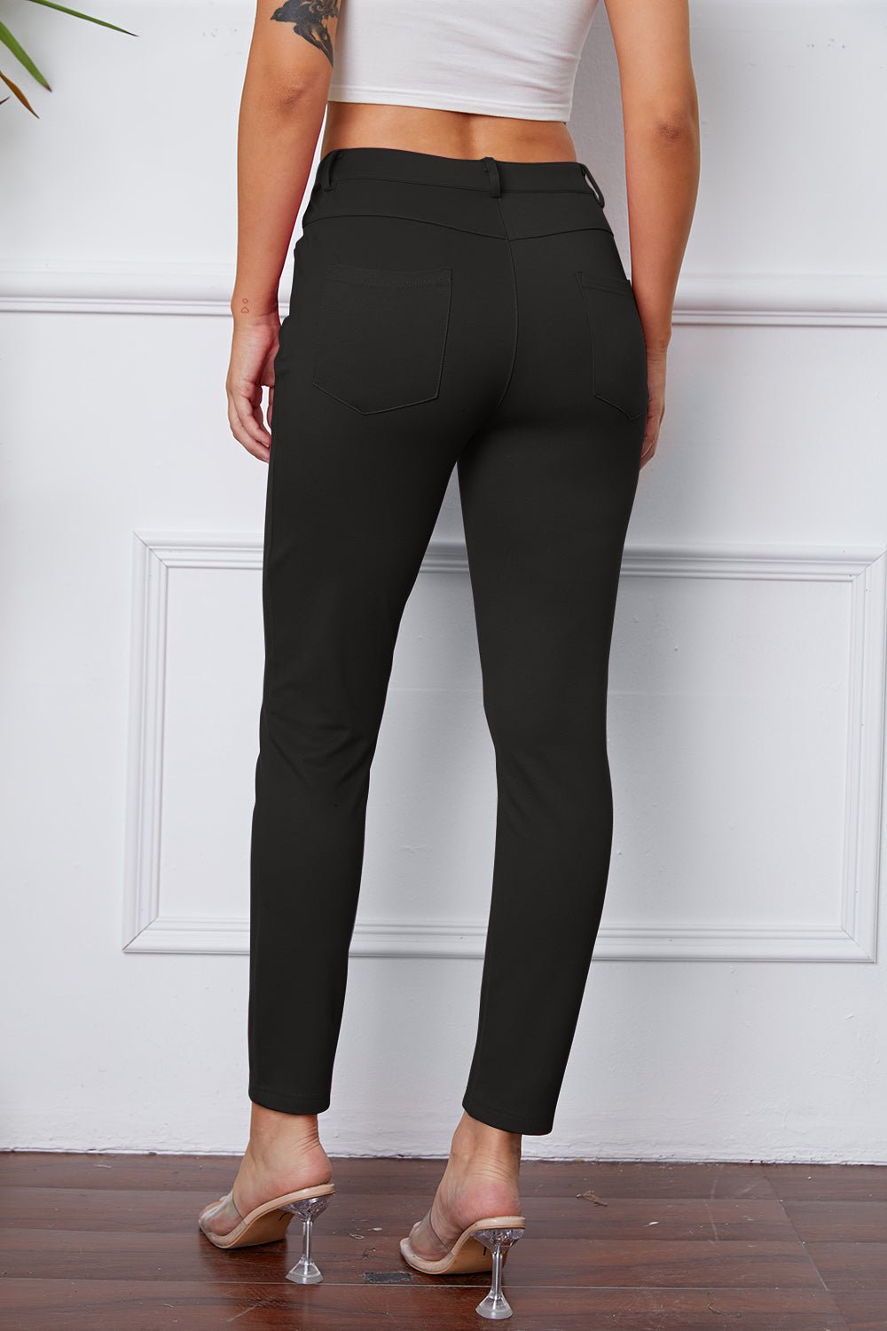 StretchyStitch Pants by Basic Bae - Blu Lotus Boutique
