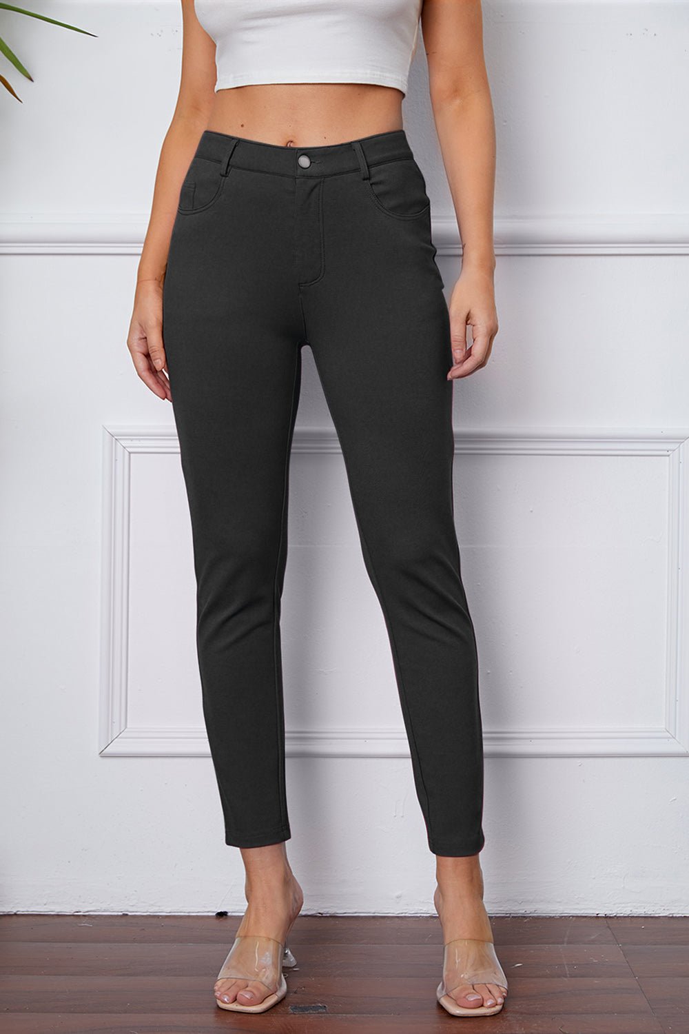 StretchyStitch Pants by Basic Bae - Blu Lotus Boutique