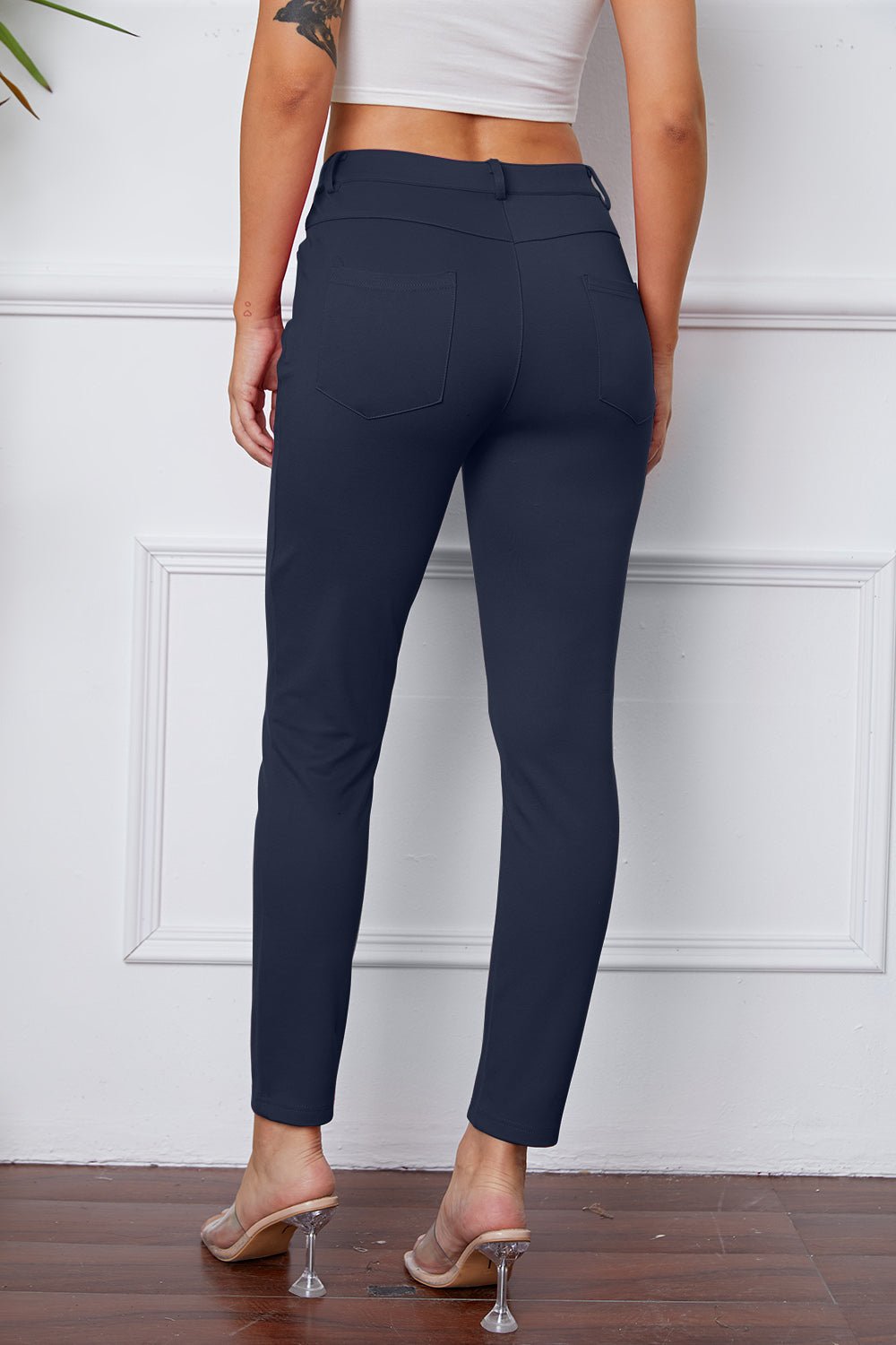 StretchyStitch Pants by Basic Bae - Blu Lotus Boutique