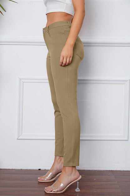 StretchyStitch Pants by Basic Bae - Blu Lotus Boutique