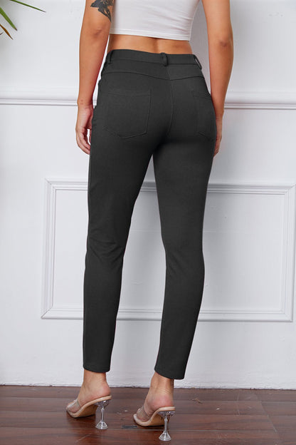 StretchyStitch Pants by Basic Bae - Blu Lotus Boutique