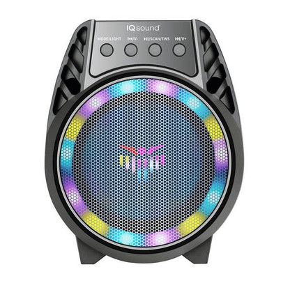 Supersonic 4 Inch Bluetooth TWS Party LED Speaker - Blu Lotus Boutique