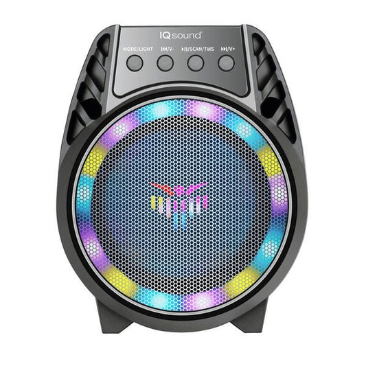 Supersonic 4 Inch Bluetooth TWS Party LED Speaker - Blu Lotus Boutique