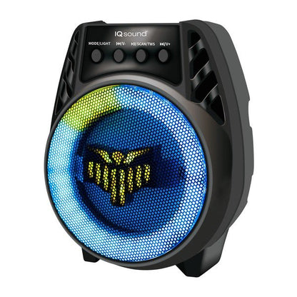 Supersonic 4 Inch Bluetooth TWS Party LED Speaker - Blu Lotus Boutique