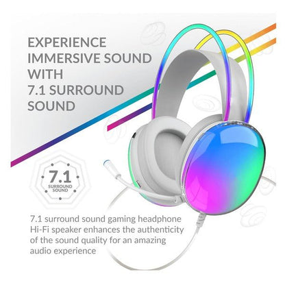 Supersonic Pro - Wired Gaming Headset with Lights - Blu Lotus Boutique