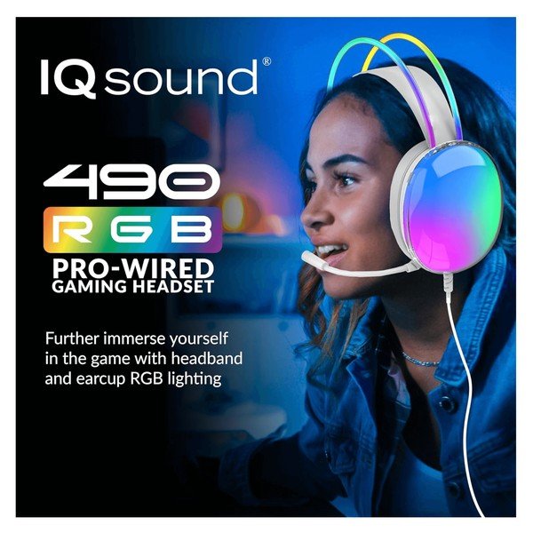 Supersonic Pro - Wired Gaming Headset with Lights - Blu Lotus Boutique