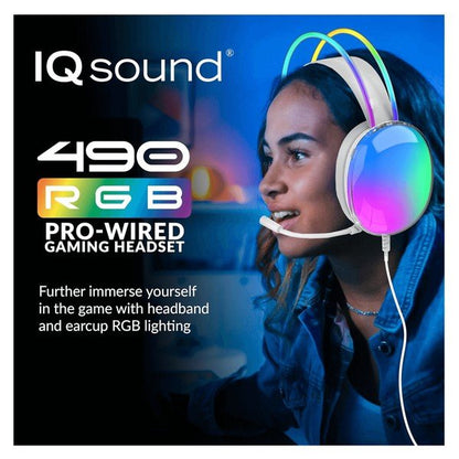 Supersonic Pro - Wired Gaming Headset with Lights - Blu Lotus Boutique