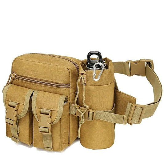 Tactical Waist Belt Fanny Pack Water Bottle Holder - Blu Lotus Boutique