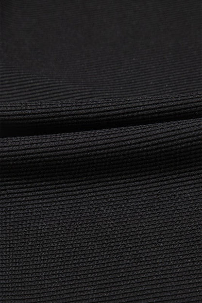 Textured Ruffle Half Zip Top and Pants Set - Blu Lotus Boutique