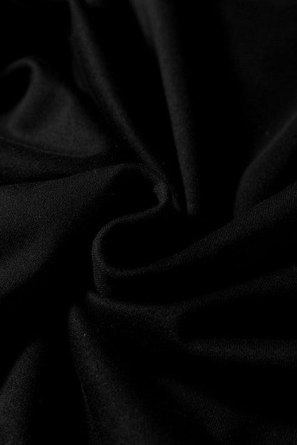 Varsity Stripe Long Sleeve Sweatshirt Dress - Blu Lotus Boutique