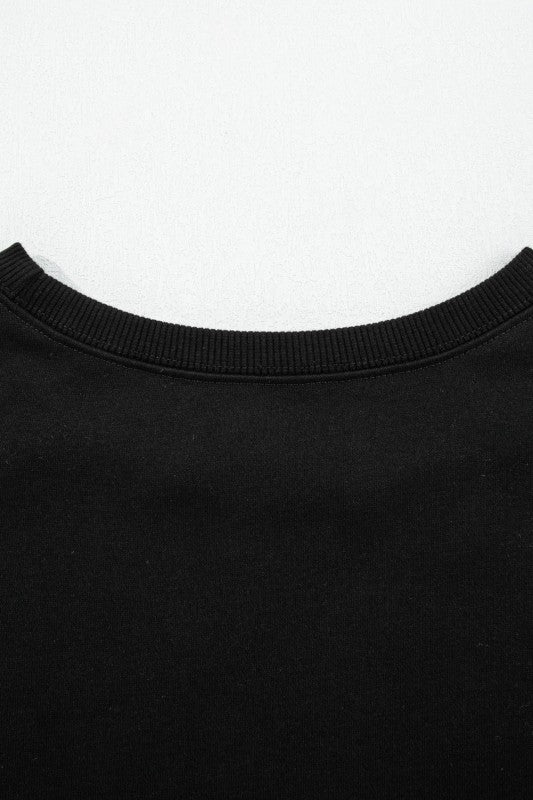 Varsity Stripe Pullover and Mini Skirt Set - Blu Lotus Boutique