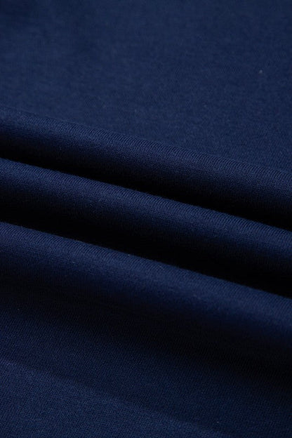 Varsity Stripe Pullover and Mini Skirt Set - Blu Lotus Boutique