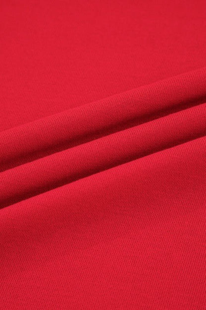 Varsity Stripe Pullover and Mini Skirt Set - Blu Lotus Boutique