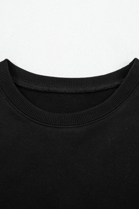 Varsity Stripe Pullover and Mini Skirt Set - Blu Lotus Boutique