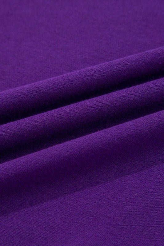 Varsity Stripe Pullover and Mini Skirt Set - Blu Lotus Boutique